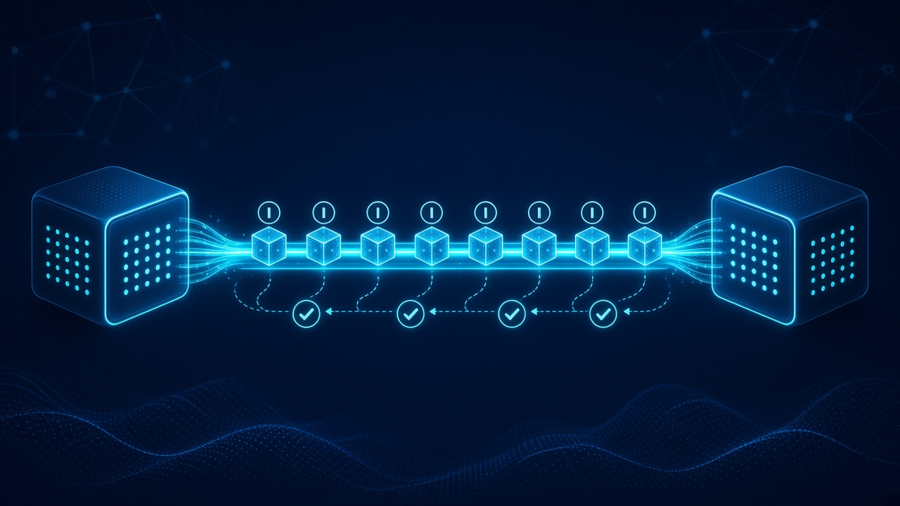 Illustration explaining Transmission Control Protocol (TCP)